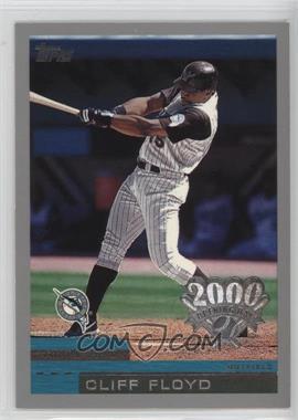 2000 Topps Opening Day - [Base] #137 - Cliff Floyd