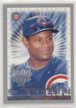 2000 Topps Opening Day - [Base] #162 - Sammy Sosa