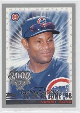 2000 Topps Opening Day - [Base] #162 - Sammy Sosa