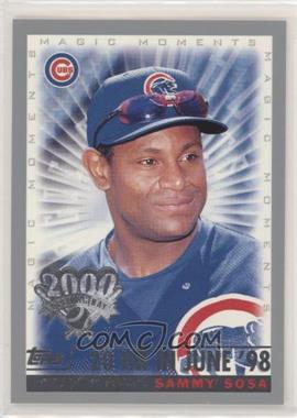 2000 Topps Opening Day - [Base] #162 - Sammy Sosa