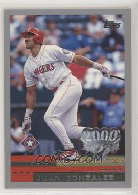 2000 Topps Opening Day - [Base] #20 - Juan Gonzalez