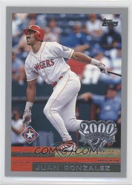 2000 Topps Opening Day - [Base] #20 - Juan Gonzalez