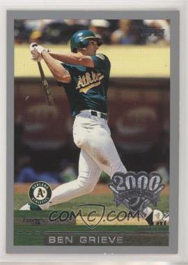 2000 Topps Opening Day - [Base] #41 - Ben Grieve [EX to NM]