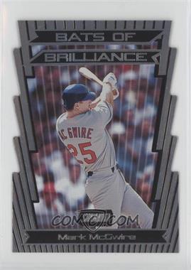 2000 Topps Stadium Club - Bats of Brilliance - Die-Cut #BB1 - Mark McGwire