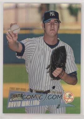 2000 Topps Stadium Club Chrome - [Base] - First Day Issue Refractor Missing Serial Number #240 - David Walling
