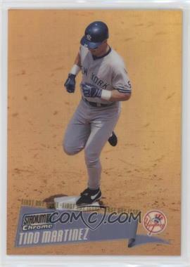 2000 Topps Stadium Club Chrome - [Base] - First Day Issue Refractor #142 - Tino Martinez /25