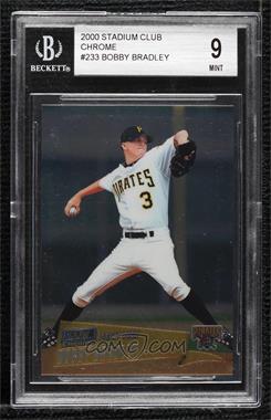 2000 Topps Stadium Club Chrome - [Base] #233 - Bobby Bradley [BGS 9 MINT]