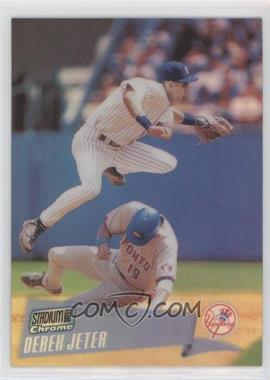 2000 Topps Stadium Club Chrome - Chrome Previews - Refractor #SCC14 - Derek Jeter