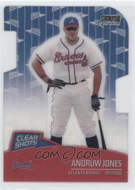 2000 Topps Stadium Club Chrome - Clear Shots - Refractor Die-Cut #CS6 - Andruw Jones