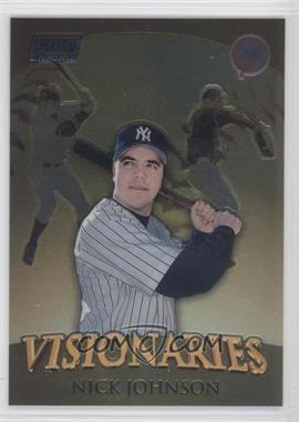 2000 Topps Stadium Club Chrome - Visionaries #V8 - Nick Johnson