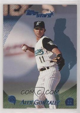 2000 Topps Stars - [Base] - Metallic Blue #73 - Alex Gonzalez /299