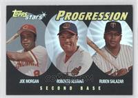 Roberto Alomar, Joe Morgan, Ruben Salazar