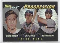 Sean Burroughs, Brooks Robinson, Chipper Jones