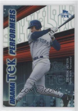 2000 Topps Tek - DramaTEK Performers #DP8 - Derek Jeter