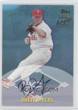 2000 Topps Traded - Autographs #TTA25 - Brett Myers