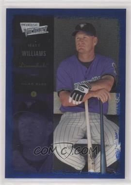 2000 Ultimate Victory - [Base] #60 - Matt Williams