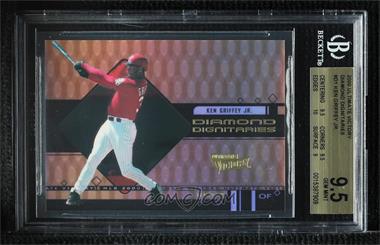 2000 Ultimate Victory - Diamond Dignitaries #D1 - Ken Griffey Jr. [BGS 9.5 GEM MINT]