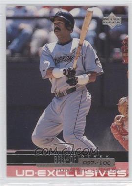 2000 Upper Deck - [Base] - UD Exclusives Silver #128 - Derek Bell /100