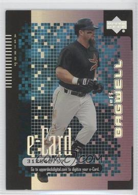 2000 Upper Deck - E-card #E4 - Jeff Bagwell