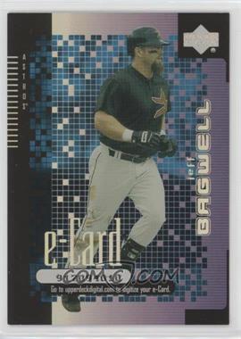 2000 Upper Deck - E-card #E4 - Jeff Bagwell