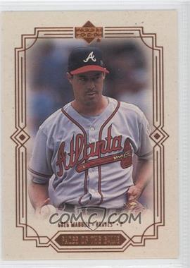 2000 Upper Deck - Faces of the Game #F13 - Greg Maddux