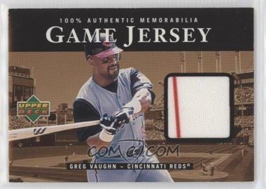 2000 Upper Deck - Game Jersey #GV - Greg Vaughn