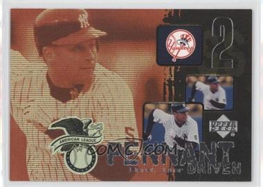 2000 Upper Deck - Pennant Driven #PD1 - Derek Jeter