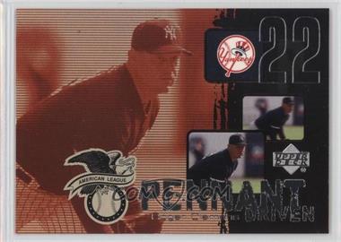 2000 Upper Deck - Pennant Driven #PD5 - Roger Clemens