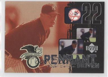 2000 Upper Deck - Pennant Driven #PD5 - Roger Clemens