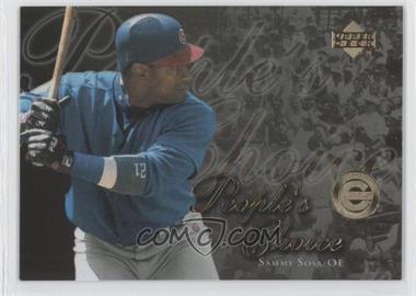 2000 Upper Deck - People's Choice #PC11 - Sammy Sosa