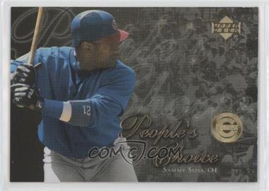 2000 Upper Deck - People's Choice #PC11 - Sammy Sosa