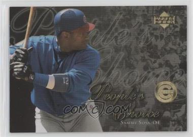 2000 Upper Deck - People's Choice #PC11 - Sammy Sosa