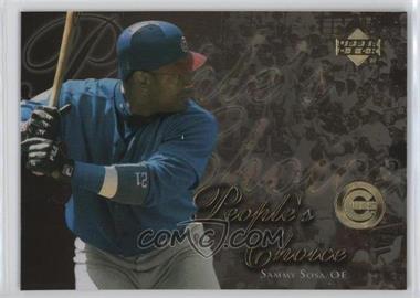 2000 Upper Deck - People's Choice #PC11 - Sammy Sosa