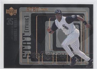 2000 Upper Deck - STAT(itude) #S10 - Frank Thomas