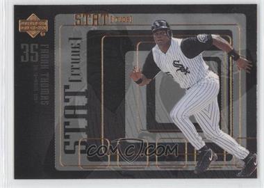 2000 Upper Deck - STAT(itude) #S10 - Frank Thomas