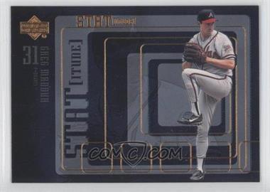 2000 Upper Deck - STAT(itude) #S5 - Greg Maddux