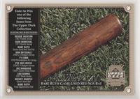 Babe Ruth Game-Used Bat [EX to NM]