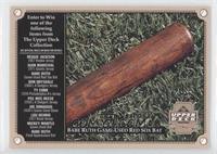 Babe Ruth Game-Used Bat