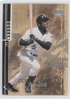 2000 Upper Deck Black Diamond Rookie Edition - [Base] - Gold #38 - Ray Durham /1000