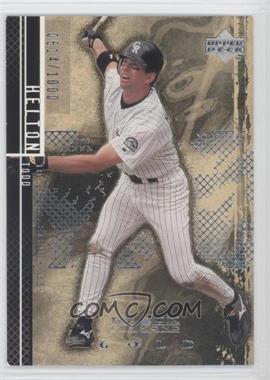 2000 Upper Deck Black Diamond Rookie Edition - [Base] - Gold #88 - Todd Helton /1000