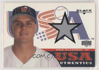 2000 Upper Deck Black Diamond Rookie Edition - [Base] #139 - USA Authentics - Brad Wilkerson [EX to NM]