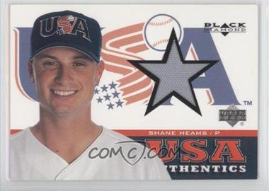 2000 Upper Deck Black Diamond Rookie Edition - [Base] #144 - USA Authentics - Shane Heams