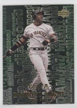 2000 Upper Deck Black Diamond Rookie Edition - Diamond Might #M9 - Barry Bonds