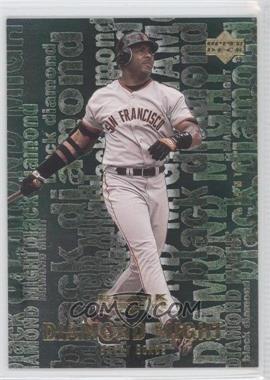 2000 Upper Deck Black Diamond Rookie Edition - Diamond Might #M9 - Barry Bonds