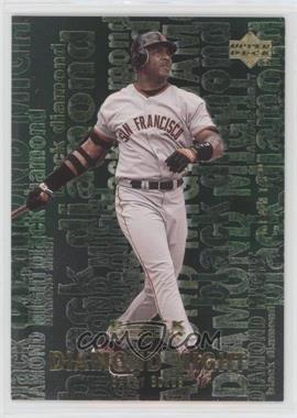 2000 Upper Deck Black Diamond Rookie Edition - Diamond Might #M9 - Barry Bonds