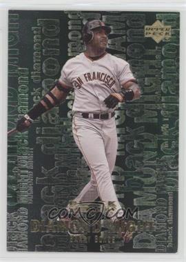 2000 Upper Deck Black Diamond Rookie Edition - Diamond Might #M9 - Barry Bonds