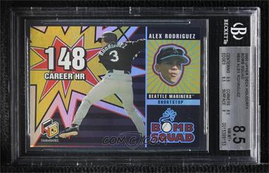 2000 Upper Deck HoloGrFX - Bomb Squad #BS4 - Alex Rodriguez [BGS 8.5 NM‑MT+]