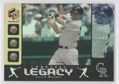 2000 Upper Deck HoloGrFX - Longball Legacy #LL15 - Larry Walker