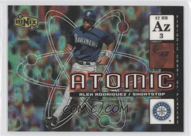 2000 Upper Deck Ionix - Atomic #A15 - Alex Rodriguez