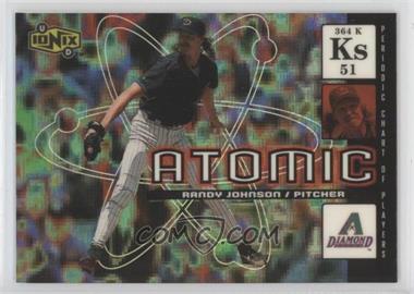 2000 Upper Deck Ionix - Atomic #A9 - Randy Johnson [Noted]